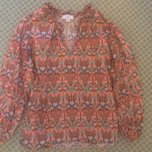 J.Crew Liberty of London pullover blouse, size small